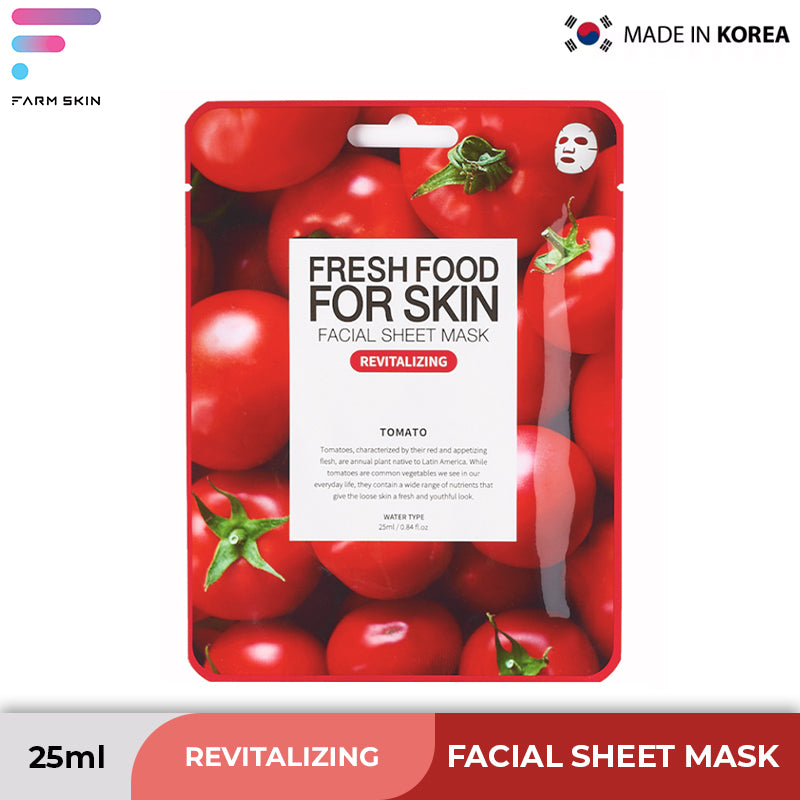 [FARM SKIN] FRESHFOOD FOR SKIN Sheet Mask Tomato