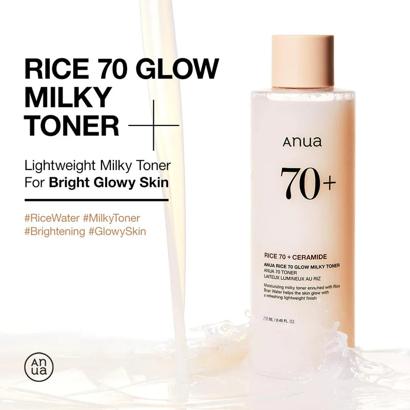 [Anua] Rice 70 Glow Milky Toner