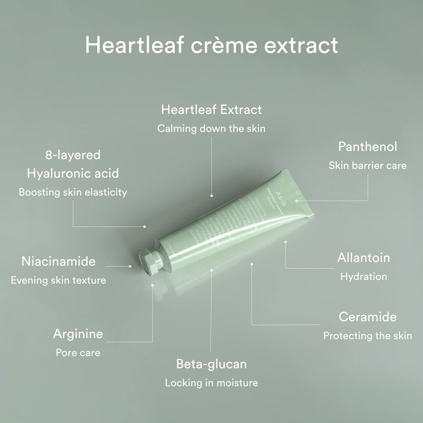 [Abib] Heartleaf Creme Calming Tube