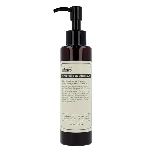 [dear, klairs] Gentle Black Deep Cleansing Oil 150ML