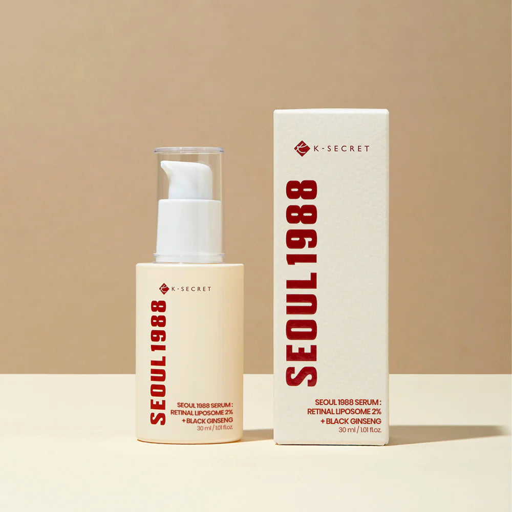KSECRET - SEOUL 1988 Serum : Retinal Liposome 2% + Black Ginseng [30ml]