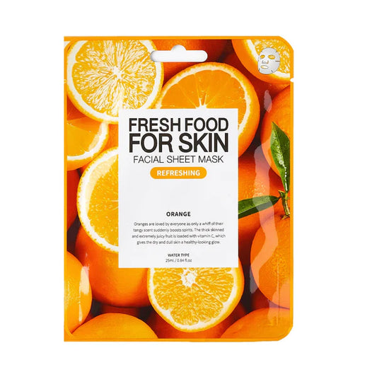 [FARM SKIN] FRESHFOOD FOR SKIN Sheet Mask (Orange)