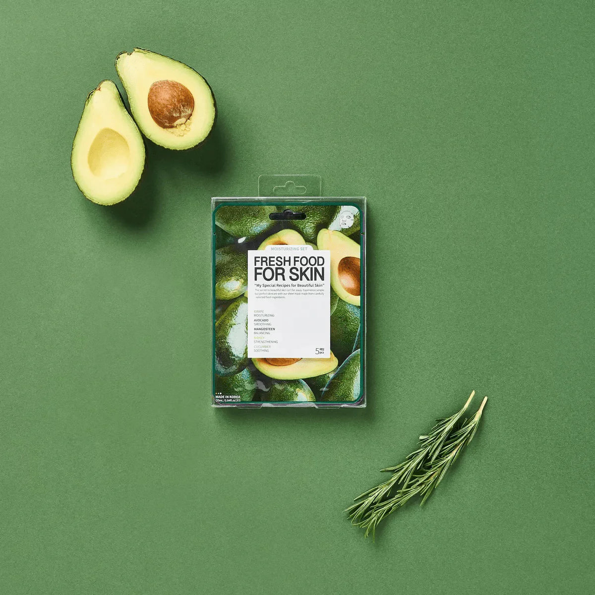 [FARM SKIN] FRESHFOOD FOR SKIN Sheet Mask (Avocado)