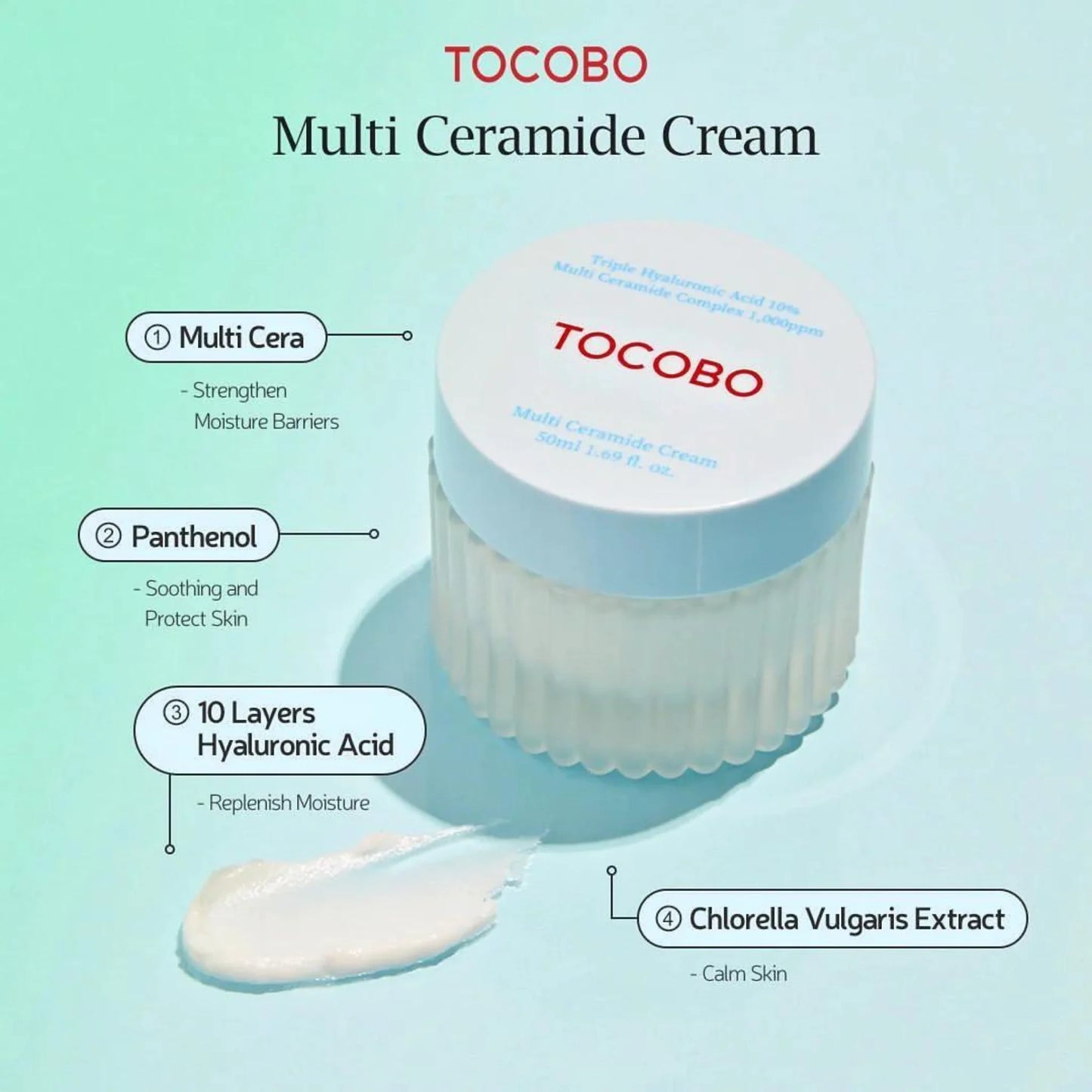 TOCOBO - Multi Ceramide Cream [50ml]