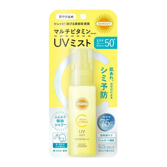 [Kose] Suncut Multi Vitamin UV Mist SPF 50+ PA++++