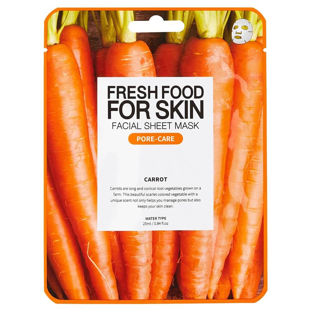 [FARM SKIN] FRESHFOOD FOR SKIN Sheet Mask (Carrot)