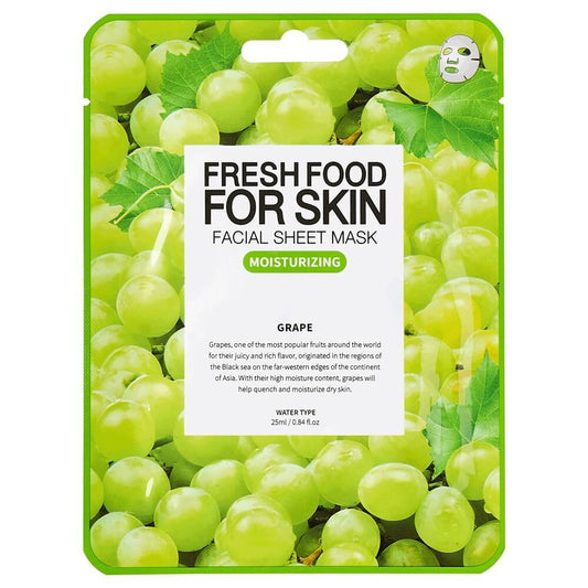 [FARM SKIN] FRESHFOOD FOR SKIN Sheet Mask (Grape)